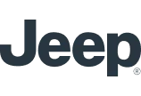 Logotipo pixelado de Jeep en tonos oscuros sobre fondo negro, ideal para branding y diseño gráfico digital.